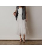 【グレース コンチネンタル/GRACE CONTINENTAL】のチュールコンビティアードワンピース 人気、トレンドファッション・服の通販 founy(ファニー) ファッション Fashion レディースファッション Fashion for Women ワンピース Dresses 春 Spring コンシャス Conscious, Bodycon コンパクト Compact, Small Size シアー Sheer, See-Through チュール Tulip, Tulip Motif ティアード Tiered, Tiered Style ビスチェ Bustier, Corset Top フィット Fit, Slim Fit メッシュ Mesh, Net Fabric S/S・春夏 SS, Spring/Summer, Warm Season 夏 Summer エレガント 上品 Elegant thumbnail ホワイト|ID: prp329100004670110 ipo3291000000033765083