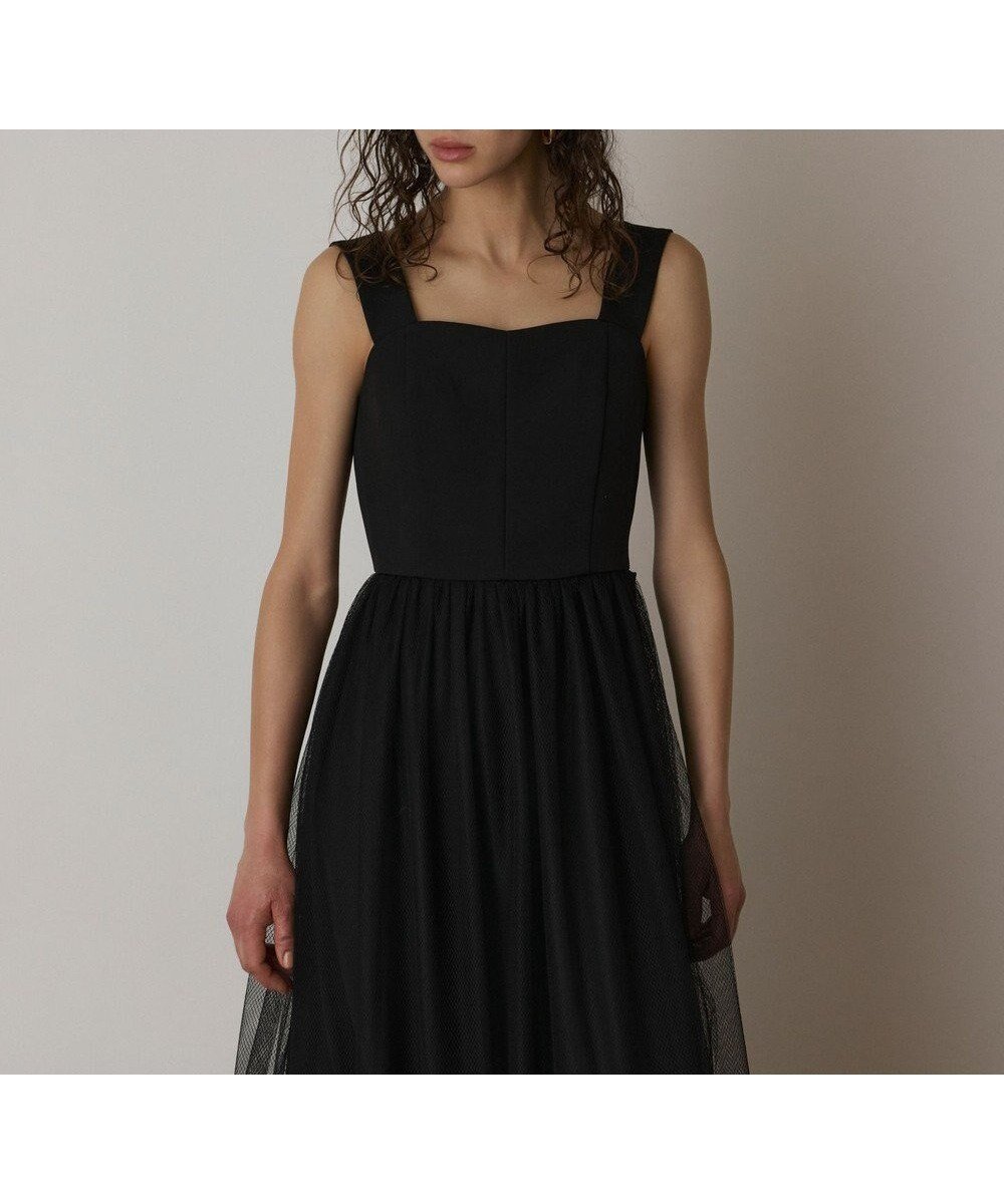 【グレース コンチネンタル/GRACE CONTINENTAL】のチュールコンビティアードワンピース インテリア・キッズ・メンズ・レディースファッション・服の通販 founy(ファニー) ファッション Fashion レディースファッション Fashion for Women ワンピース Dresses 春 Spring コンシャス Conscious, Bodycon コンパクト Compact, Small Size シアー Sheer, See-Through チュール Tulip, Tulip Motif ティアード Tiered, Tiered Style ビスチェ Bustier, Corset Top フィット Fit, Slim Fit メッシュ Mesh, Net Fabric S/S・春夏 SS, Spring/Summer, Warm Season 夏 Summer エレガント 上品 Elegant ブラック|ID: prp329100004670110 ipo3291000000033765084