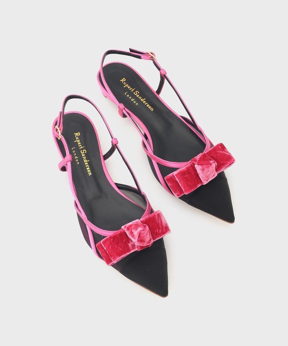 【グレース コンチネンタル/GRACE CONTINENTAL】のRupert Sanderson メッシュサンダル インテリア・キッズ・メンズ・レディースファッション・服の通販 founy(ファニー) ファッション Fashion レディースファッション Fashion for Women イタリア Italy サンダル Sandals, Summer Shoes シューズ Shoes, Footwear フィット Fit, Slim Fit メッシュ Mesh, Net Fabric モチーフ Motif, Design Theme ラップ Wrap, Wrap Design リボン Ribbon, Bow エレガント 上品 Elegant 夏 Summer S/S・春夏 SS, Spring/Summer, Warm Season A/W・秋冬 Autumn/Winter ピンク|ID: prp329100004670112 ipo3291000000033765089