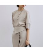 【アイシービー/iCB】の【UVケア・接触冷感・速乾・防シワ・洗える】 FluidBackSatin ランタンスリーブブラウス 人気、トレンドファッション・服の通販 founy(ファニー) ファッション Fashion レディースファッション Fashion for Women トップス・カットソー Cut & Sew Tops シャツ・ブラウス・オフィスカジュアル Elegant Blouses & Button-Ups 春 Spring 洗える Machine Washable クロップド Cropped, Short Length サテン Satin, Glossy Fabric シンプル Simple, Minimal セットアップ Set-Up, Coordinated Outfit なめらか Smooth, Silky Texture フォルム Silhouette, Form ボトム Bottoms, Lower Wear S/S・春夏 SS, Spring/Summer, Warm Season 夏 Summer セレモニー Ceremony 2025年 2025 2025春夏・S/S Spring/Summer 2025 SS25 thumbnail トープ系|ID: prp329100004670116 ipo3291000000033765110