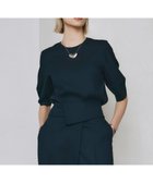 【アイシービー/iCB】の【UVケア・接触冷感・速乾・防シワ・洗える】 FluidBackSatin ランタンスリーブブラウス 人気、トレンドファッション・服の通販 founy(ファニー) ファッション Fashion レディースファッション Fashion for Women トップス・カットソー Cut & Sew Tops シャツ・ブラウス・オフィスカジュアル Elegant Blouses & Button-Ups 春 Spring 洗える Machine Washable クロップド Cropped, Short Length サテン Satin, Glossy Fabric シンプル Simple, Minimal セットアップ Set-Up, Coordinated Outfit なめらか Smooth, Silky Texture フォルム Silhouette, Form ボトム Bottoms, Lower Wear S/S・春夏 SS, Spring/Summer, Warm Season 夏 Summer セレモニー Ceremony 2025年 2025 2025春夏・S/S Spring/Summer 2025 SS25 thumbnail ネイビー系|ID: prp329100004670116 ipo3291000000033765111