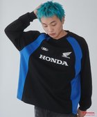 【ウィゴー/WEGO】の【ユニセックス着用ITEM】別注HondaグラフィックT(LS) ブラック|ID: prp329100004670148 ipo3291000000033765190