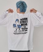 【ウィゴー/WEGO】の【ユニセックス着用ITEM】別注VISIONゴーストスケータープリントT(LS) ホワイト|ID: prp329100004670150 ipo3291000000033765195