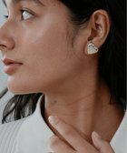 【ヨア/yoaa】のシルバー925 ハートプレートイヤカフリング シルバー925|ID: prp329100004670170 ipo3291000000033765279