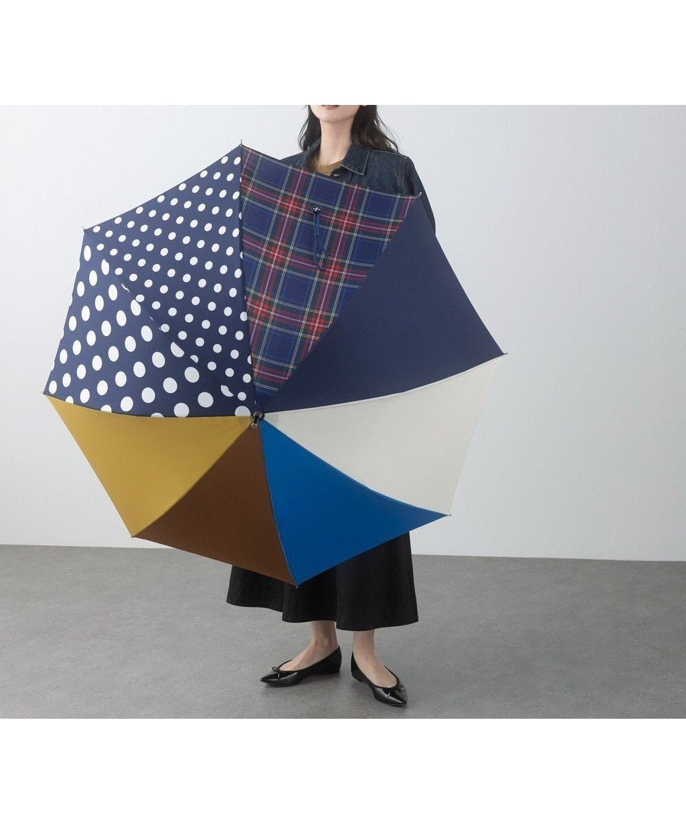 【プラスリング/+RING】のレディース向け プラスリング 長傘60cm MLT T1270 人気、トレンドファッション・服の通販 founy(ファニー) 　ファッション　Fashion　レディースファッション　Fashion for Women　レイングッズ・傘・晴雨兼用傘　Umbrellas & Rain Gear　おすすめ　Recommended / Our Picks　グラス　Glass, Eyewear　ラップ　Wrap, Wrap Design　傘　Umbrella, Parasol　 other-1|ID: prp329100004670183 ipo3291000000033765325