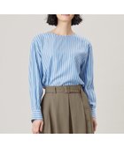 【自由区/JIYU-KU】の【SHIHOさん着用・洗える】SOMELOSチュニック ブラウス 人気、トレンドファッション・服の通販 founy(ファニー) ファッション Fashion レディースファッション Fashion for Women トップス・カットソー Cut & Sew Tops シャツ・ブラウス・オフィスカジュアル Elegant Blouses & Button-Ups 春 Spring 洗える Machine Washable シルク Silk, 100% Silk シルバー Silver, Metallic Silver ストライプ Stripe, Striped Pattern スリット Slit, Slit Detail チュニック Tunic, Long Top トレンド Trend, Trending Now ドレープ Drape, Draping Fabric バランス Balance, Style Balance ビスチェ Bustier, Corset Top ボックス Boxy, Box Shape ボトム Bottoms, Lower Wear 無地 Plain, Solid Color S/S・春夏 SS, Spring/Summer, Warm Season おすすめ Recommended / Our Picks 夏 Summer thumbnail ラメブルーストライプ|ID: prp329100004670193 ipo3291000000033765360