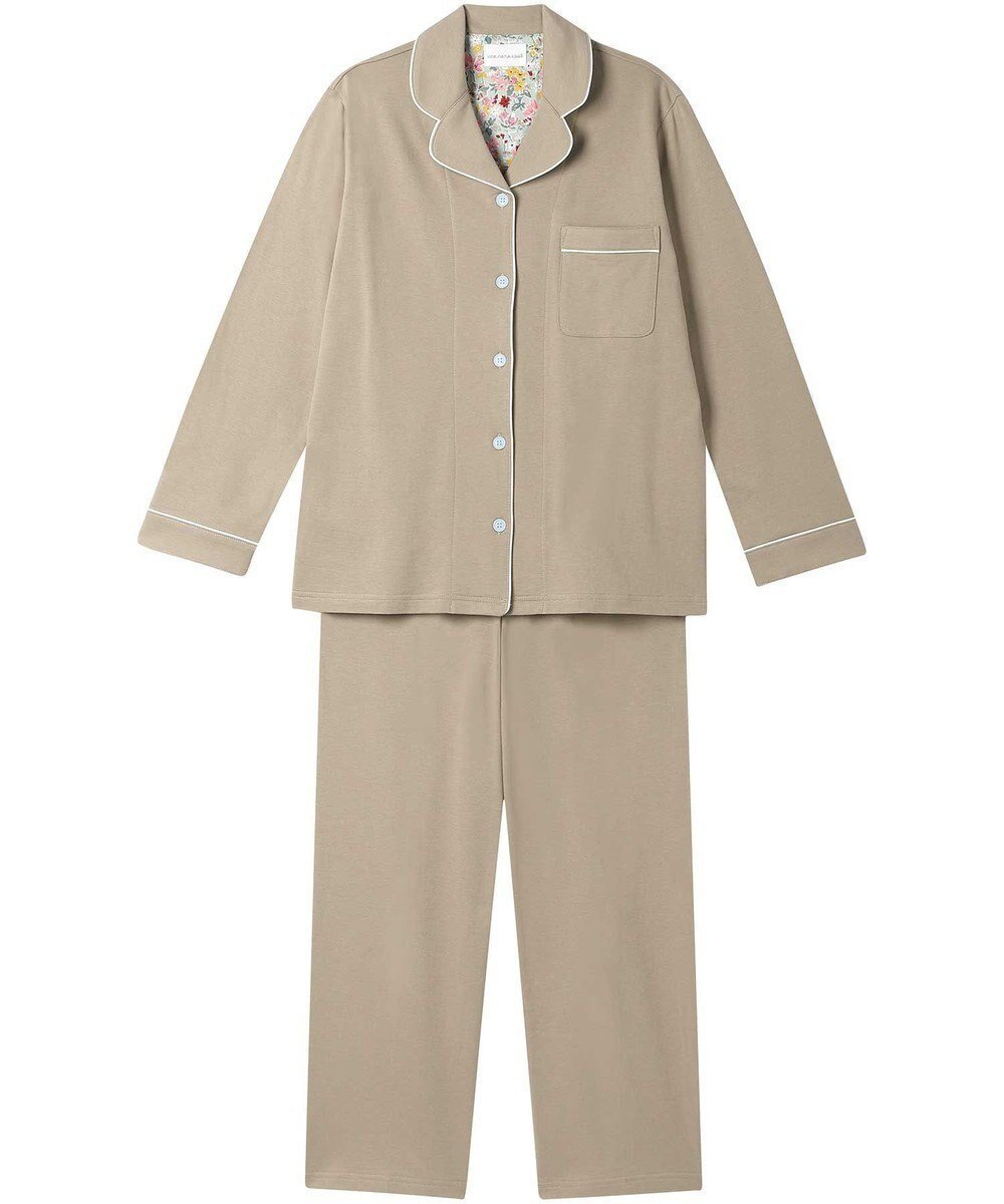 【ウンナナクール/une nana cool】の【綿100%】やわらかバズインレーパジャマ MADE WITH LIBERTY FABRIC インテリア・キッズ・メンズ・レディースファッション・服の通販 founy(ファニー) 　ファッション　Fashion　レディースファッション　Fashion for Women　パイピング　Piping, Trim Design　パジャマ　Pajamas, Sleepwear　プリント　Print, Printed Pattern　リラックス　Relax, Relaxed Fit　おすすめ　Recommended / Our Picks　CB|ID: prp329100004670203 ipo3291000000035512561