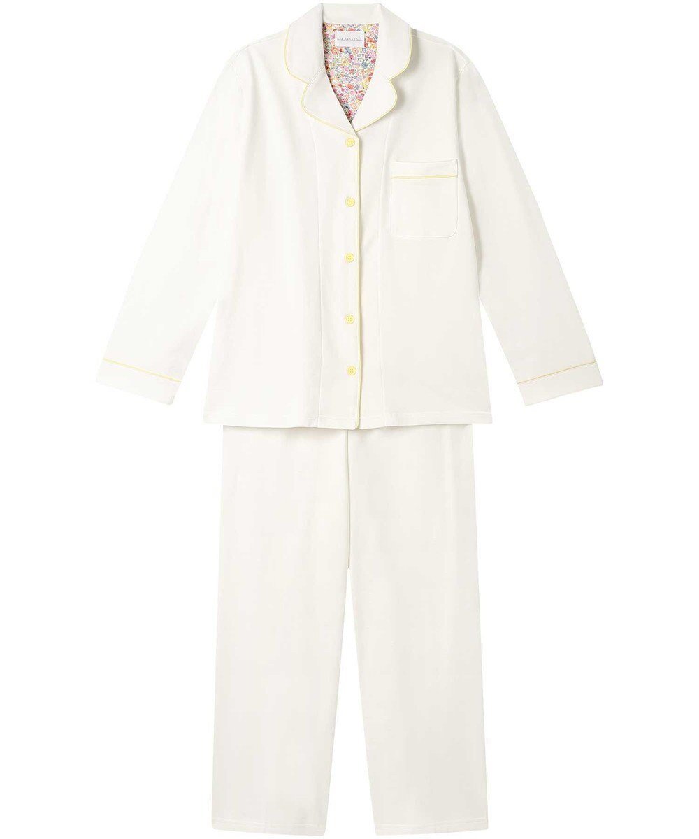 【ウンナナクール/une nana cool】の【綿100%】やわらかバズインレーパジャマ MADE WITH LIBERTY FABRIC インテリア・キッズ・メンズ・レディースファッション・服の通販 founy(ファニー) 　ファッション　Fashion　レディースファッション　Fashion for Women　パイピング　Piping, Trim Design　パジャマ　Pajamas, Sleepwear　プリント　Print, Printed Pattern　リラックス　Relax, Relaxed Fit　おすすめ　Recommended / Our Picks　CR|ID: prp329100004670203 ipo3291000000035512564