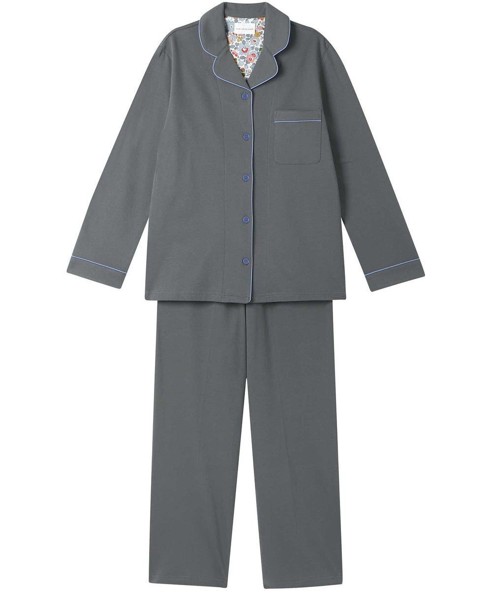 【ウンナナクール/une nana cool】の【綿100%】やわらかバズインレーパジャマ MADE WITH LIBERTY FABRIC インテリア・キッズ・メンズ・レディースファッション・服の通販 founy(ファニー) 　ファッション　Fashion　レディースファッション　Fashion for Women　パイピング　Piping, Trim Design　パジャマ　Pajamas, Sleepwear　プリント　Print, Printed Pattern　リラックス　Relax, Relaxed Fit　おすすめ　Recommended / Our Picks　GR|ID: prp329100004670203 ipo3291000000035512571