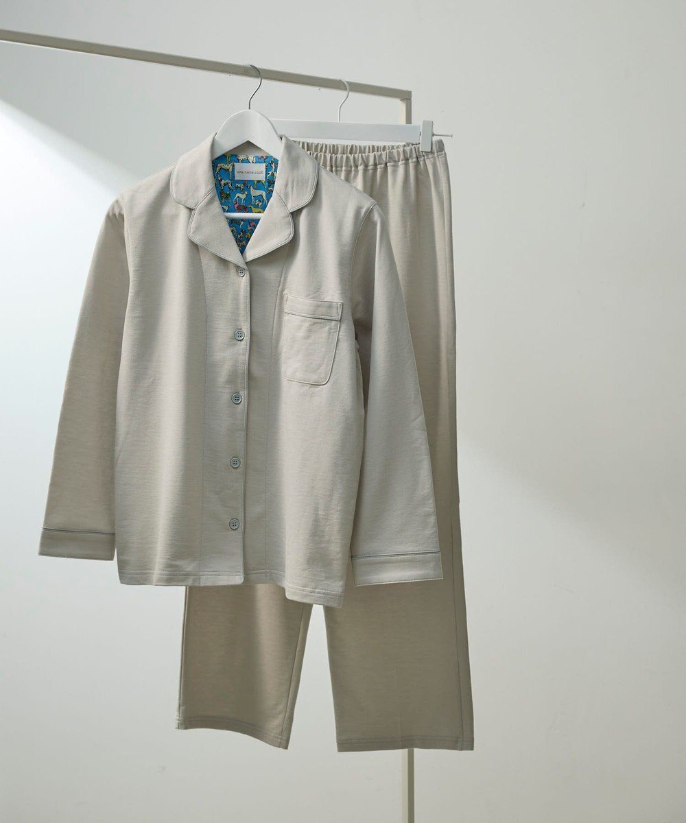 【ウンナナクール/une nana cool】の【綿100%】やわらかバズインレーパジャマ MADE WITH LIBERTY FABRIC インテリア・キッズ・メンズ・レディースファッション・服の通販 founy(ファニー) 　ファッション　Fashion　レディースファッション　Fashion for Women　パイピング　Piping, Trim Design　パジャマ　Pajamas, Sleepwear　プリント　Print, Printed Pattern　リラックス　Relax, Relaxed Fit　おすすめ　Recommended / Our Picks　LG|ID: prp329100004670203 ipo3291000000035512575