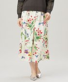 【自由区/JIYU-KU】の【洗える】ペイントタッチフラワープリント スカート アイボリーベース|ID: prp329100004670206 ipo3291000000033765413