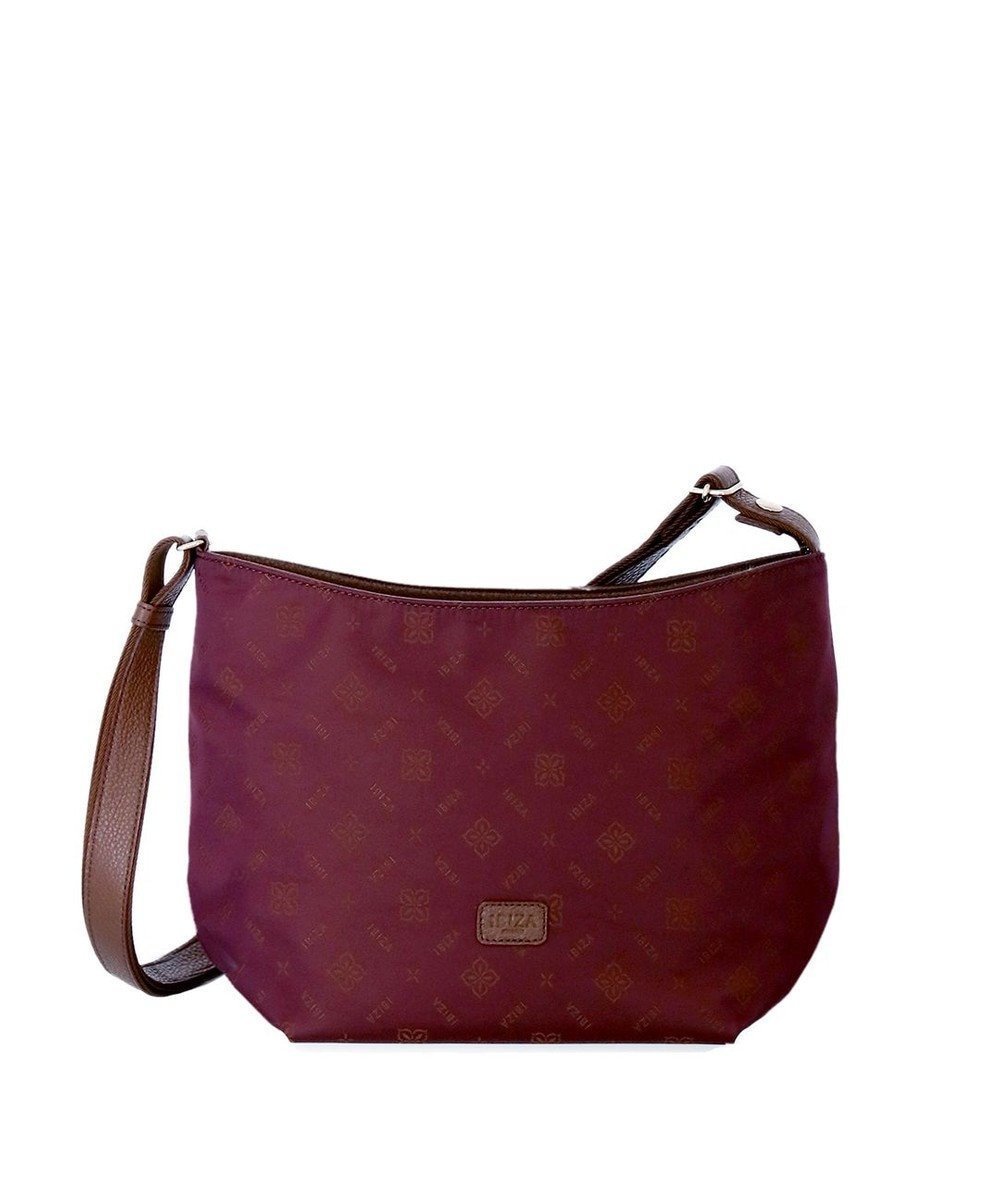 【イビサ/IBIZA】のロゴナイロン ショルダーバッグ インテリア・キッズ・メンズ・レディースファッション・服の通販 founy(ファニー) ファッション Fashion レディースファッション Fashion for Women バッグ Bags ショルダー Shoulder, Shoulder Strap シンプル Simple, Minimal パターン Pattern, Design Print ポケット Pocket, Pocket Detail エレガント 上品 Elegant バーガンディ|ID: prp329100004670207 ipo3291000000033765417