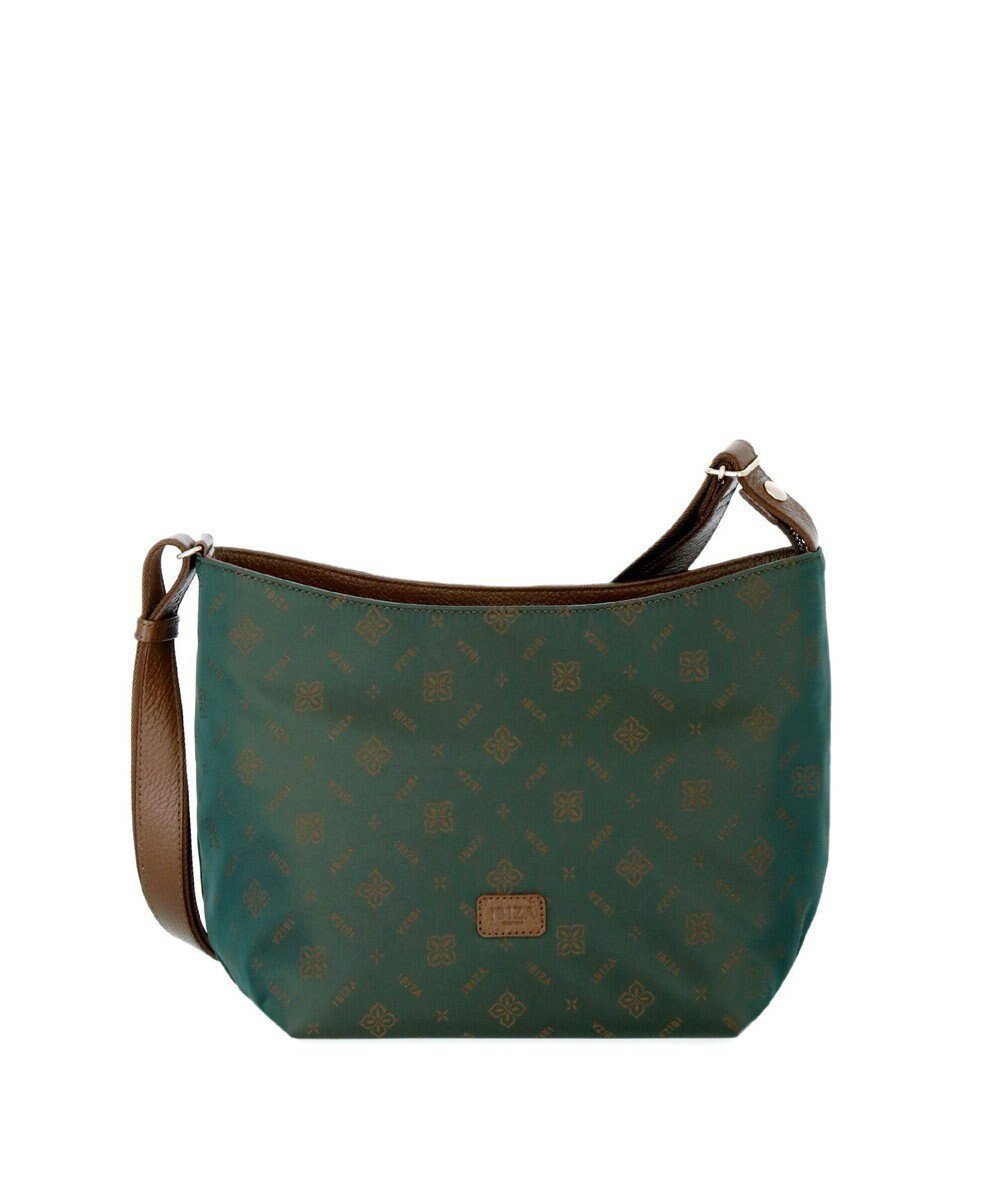 【イビサ/IBIZA】のロゴナイロン ショルダーバッグ インテリア・キッズ・メンズ・レディースファッション・服の通販 founy(ファニー) ファッション Fashion レディースファッション Fashion for Women バッグ Bags ショルダー Shoulder, Shoulder Strap シンプル Simple, Minimal パターン Pattern, Design Print ポケット Pocket, Pocket Detail エレガント 上品 Elegant ダークグリーン|ID: prp329100004670207 ipo3291000000033765418