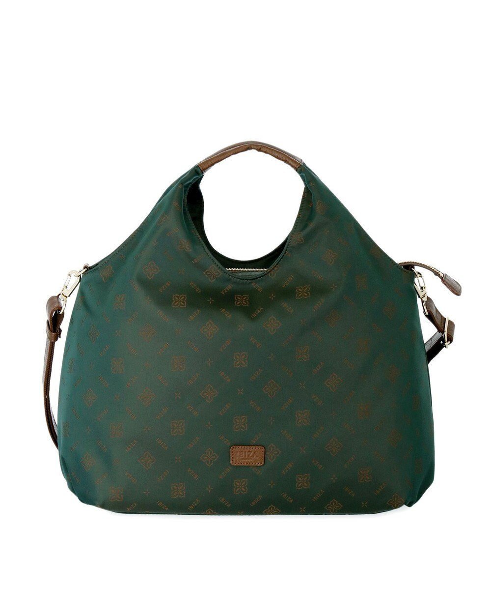 【イビサ/IBIZA】のロゴナイロン 2WAYバッグ インテリア・キッズ・メンズ・レディースファッション・服の通販 founy(ファニー) ファッション Fashion レディースファッション Fashion for Women バッグ Bags ショルダー Shoulder, Shoulder Strap シンプル Simple, Minimal スマート Smart, Elegant パターン Pattern, Design Print ポケット Pocket, Pocket Detail ダークグリーン|ID: prp329100004670208 ipo3291000000033765424