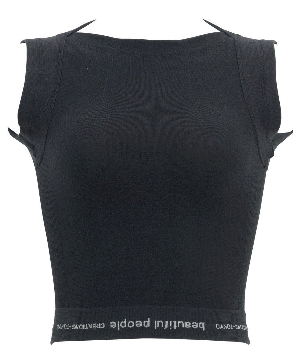 【ワコール/Wacoal / MEN】のレディース beautiful people コラボ タンクトップ ボクサートップス ワンサイズ(S-L) オーガニック綿混 立体成型 肩幅:狭め ネック深さ:あさめ WL8001 /ワコールメン インテリア・キッズ・メンズ・レディースファッション・服の通販 founy(ファニー) ファッション Fashion レディースファッション Fashion for Women トップス・カットソー Cut & Sew Tops ニット Knit Tops & Sweaters アンダー Underwear Essentials インナー Innerwear オーガニック Organic Cotton クロップド Cropped, Short Length コラボ Collaboration, Collab タンク Tank Top, Sleeveless Top ノースリーブ Sleeveless, No-Sleeve フィット Fit, Slim Fit A/W・秋冬 Autumn/Winter S/S・春夏 SS, Spring/Summer, Warm Season 夏 Summer ブラック|ID: prp329100004670211 ipo3291000000033765435