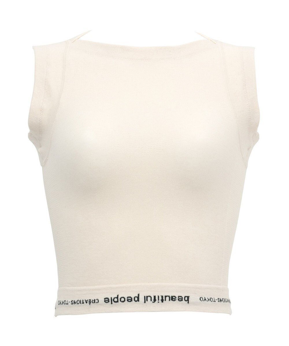 【ワコール/Wacoal / MEN】のレディース beautiful people コラボ タンクトップ ボクサートップス ワンサイズ(S-L) オーガニック綿混 立体成型 肩幅:狭め ネック深さ:あさめ WL8001 /ワコールメン インテリア・キッズ・メンズ・レディースファッション・服の通販 founy(ファニー) ファッション Fashion レディースファッション Fashion for Women トップス・カットソー Cut & Sew Tops ニット Knit Tops & Sweaters アンダー Underwear Essentials インナー Innerwear オーガニック Organic Cotton クロップド Cropped, Short Length コラボ Collaboration, Collab タンク Tank Top, Sleeveless Top ノースリーブ Sleeveless, No-Sleeve フィット Fit, Slim Fit A/W・秋冬 Autumn/Winter S/S・春夏 SS, Spring/Summer, Warm Season 夏 Summer アイボリー|ID: prp329100004670211 ipo3291000000033765438