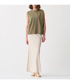 【アンクレイヴ/uncrave】の【新色追加!手洗い可】フィブリルシャンブレー フレアスカート ライトベージュ|ID: prp329100004670239 ipo3291000000033765548