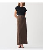 【アンクレイヴ/uncrave】の【新色追加!手洗い可】フィブリルシャンブレー フレアスカート ブラウン|ID: prp329100004670239 ipo3291000000033765549