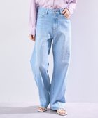 【イェッカ ヴェッカ/YECCA VECCA】のORGABITS切替ストレートデニム Light Indigo|ID: prp329100004670245 ipo3291000000033765576
