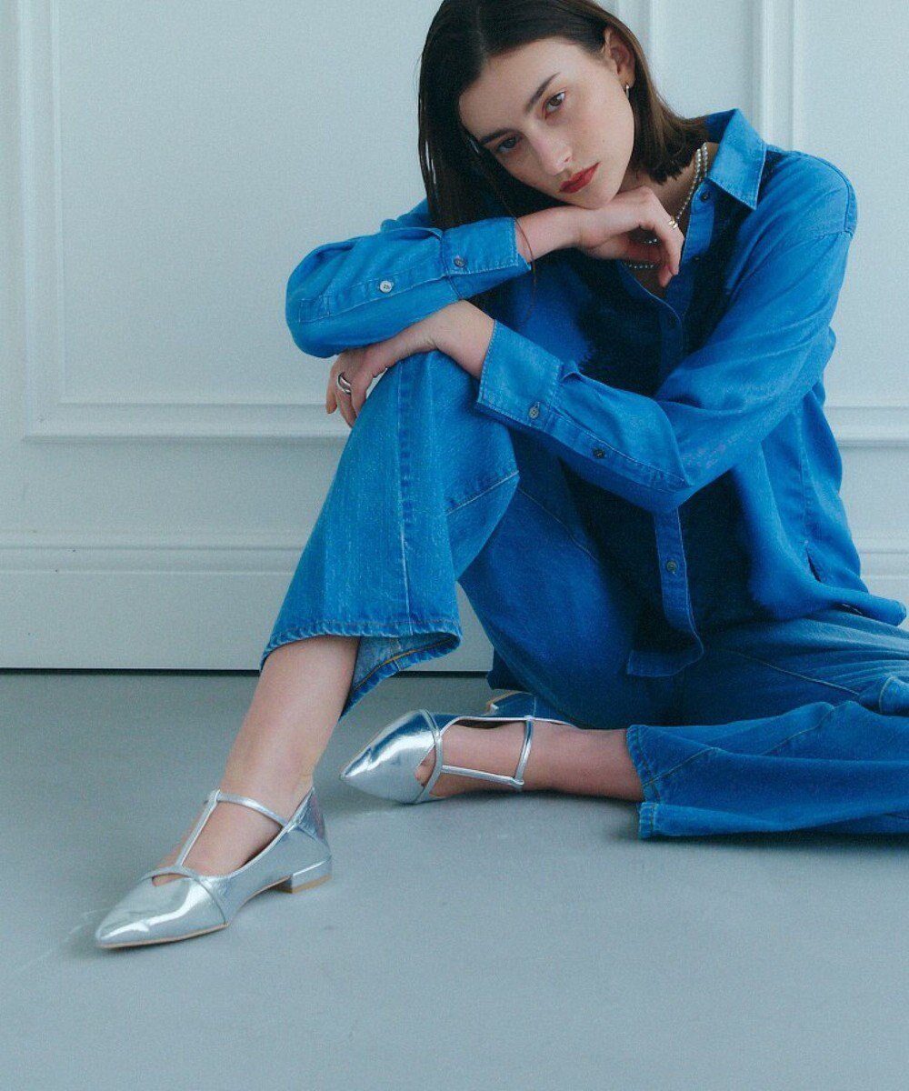 【イェッカ ヴェッカ/YECCA VECCA】のメリージェーンTストラップパンプス インテリア・キッズ・メンズ・レディースファッション・服の通販 founy(ファニー) ファッション Fashion レディースファッション Fashion for Women エレガント 上品 Elegant ストラップパンプス Strap Pumps, Strappy Heels フィット Fit, Slim Fit フェイクレザー Faux Leather, PU Leather Silver|ID: prp329100004670249 ipo3291000000033765588