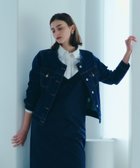 【イェッカ ヴェッカ/YECCA VECCA】のノーカラーストレッチGジャン Dark Indigo|ID: prp329100004670252 ipo3291000000033765604