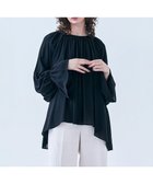 【ベイジ,/BEIGE,】の【洗える】MUSCARI / ソフトシルクキャンディースリーブブラウス Black|ID: prp329100004670272 ipo3291000000033765673