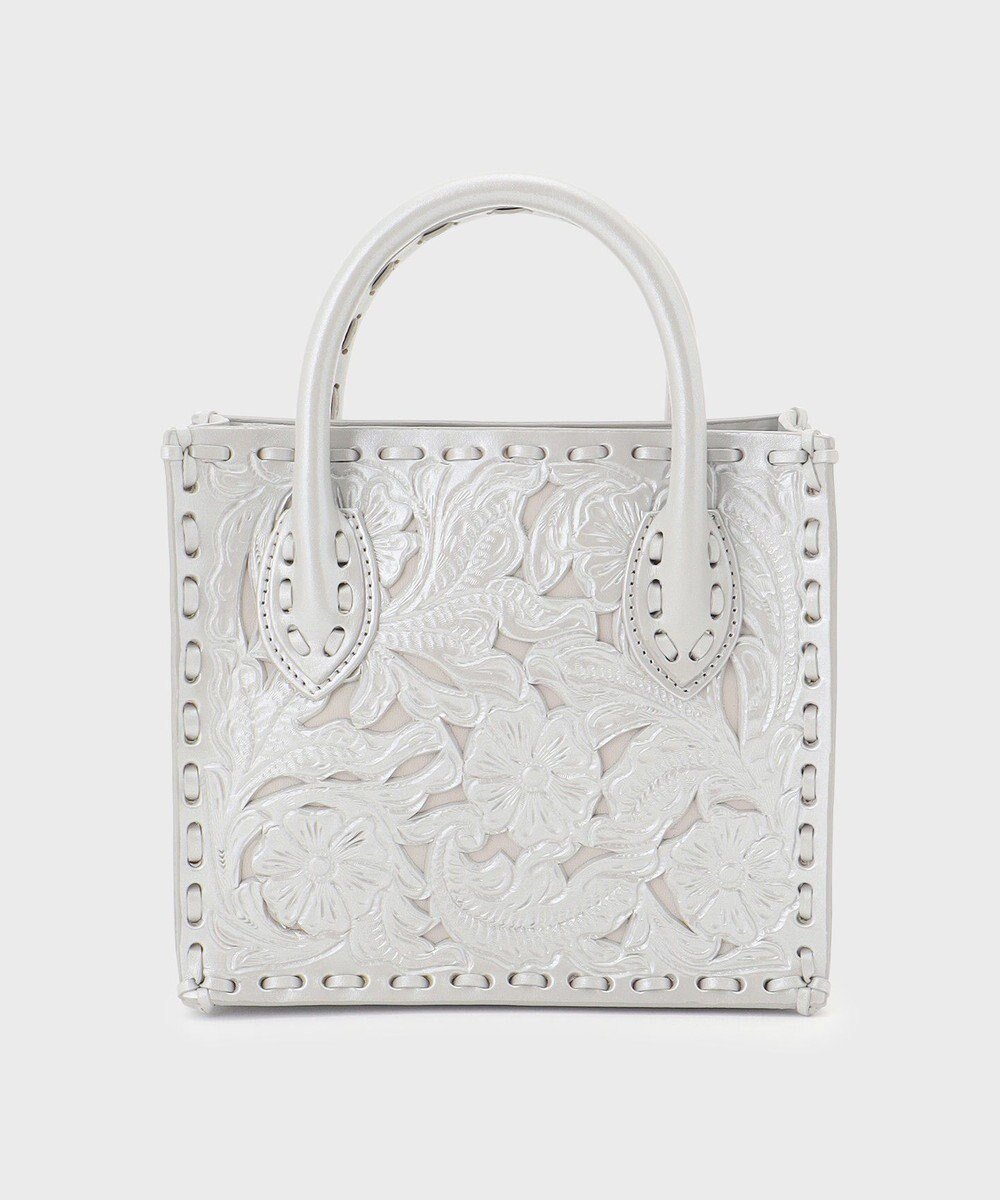 【グレース コンチネンタル/GRACE CONTINENTAL】のSquareMiniBagMT インテリア・キッズ・メンズ・レディースファッション・服の通販 founy(ファニー) ファッション Fashion レディースファッション Fashion for Women ウォレット Wallet ヴィンテージ Vintage Style 定番 Standard, Basic Item ポーチ Pouch, Small Case シルバー|ID: prp329100004670286 ipo3291000000033765720