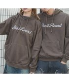 【ウィゴー/WEGO】の【ユニセックス着用ITEM】ピグメントラメグラフィックプルパーカー ブラウン|ID: prp329100004670287 ipo3291000000033765722