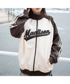 【ウィゴー/WEGO】の【ユニセックス着用ITEM】ラグランライントラックジャケット ブラウン|ID: prp329100004670297 ipo3291000000033765766