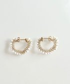 【カスミノ/CASUMINO】のsweet pie mini 白蝶貝ピアス 人気、トレンドファッション・服の通販 founy(ファニー) ファッション Fashion レディースファッション Fashion for Women アクセサリー Fashion Accessories イヤリング Earrings かぎ針 Crochet 手編み Hand-Knitted, Handmade Knit ワイヤー Wire, Wired Bra thumbnail gold|ID: prp329100004670307 ipo3291000000033765804