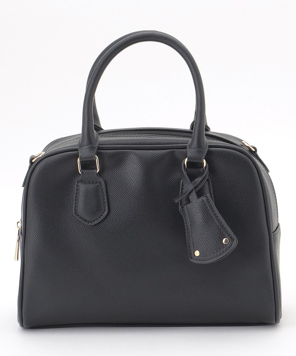 【エニィ スィス/any SiS】の【2WAY】チャーム付きスクエア ボストンバッグ インテリア・キッズ・メンズ・レディースファッション・服の通販 founy(ファニー) 　ファッション　Fashion　レディースファッション　Fashion for Women　バッグ　Bags　ショルダー　Shoulder, Shoulder Strap　スクエア　Square, Square Shape　チャーム　Charm, Pendant　ベーシック　Basic, Essential　ボストンバッグ　Boston Bag, Retro Bag　ポケット　Pocket, Pocket Detail　新作・新入荷　New Arrivals / New In　春　Spring　ブラック|ID: prp329100004670333 ipo3291000000035613656