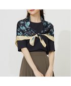 【エニィ スィス/any SiS】のフラワー スカーフ ネイビーベース|ID: prp329100004670341 ipo3291000000034922749