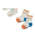 【ミキハウスホットビスケッツ/MIKI HOUSE HOT BISCUITS / KIDS】の【9-19cm】クルー丈 ソックスパック2足セット マルチカラー|ID: prp329100004670390 ipo3291000000034410023