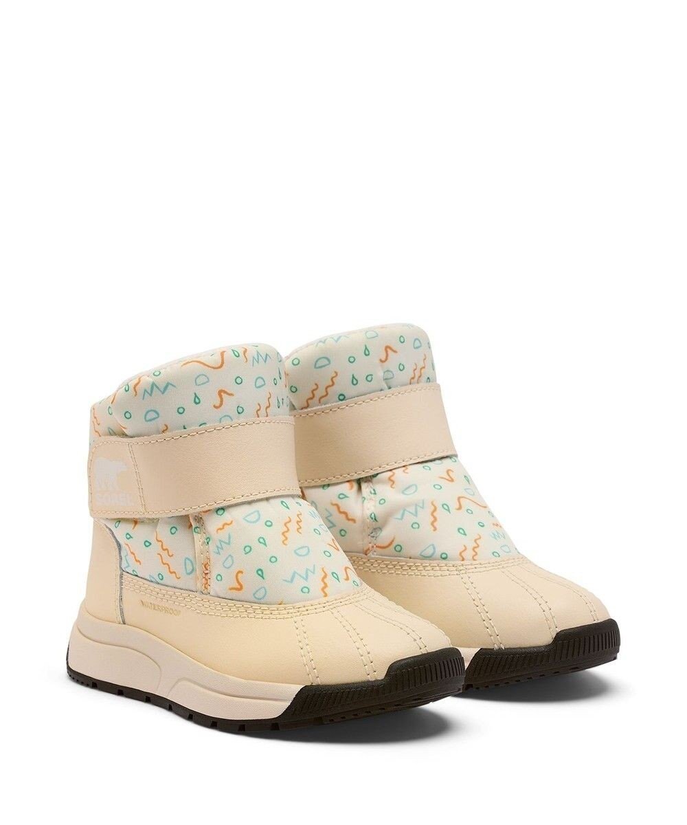 【ソレル/SOREL / KIDS】のSOREL/ 【KIDS】チルドレンズ ウィットニー3 ストラップ ミッドウォータープルーフ /ソレル インテリア・キッズ・メンズ・レディースファッション・服の通販 founy(ファニー) 　ファッション　Fashion　キッズファッション　Fashion for Kids　フィット　Fit, Slim Fit　ラップ　Wrap, Wrap Design　夏　Summer　S/S・春夏　SS, Spring/Summer, Warm Season　A/W・秋冬　Autumn/Winter　防寒　Cold Protection, Winter-Ready　Snow、 Honey White|ID: prp329100004670392 ipo3291000000033766074