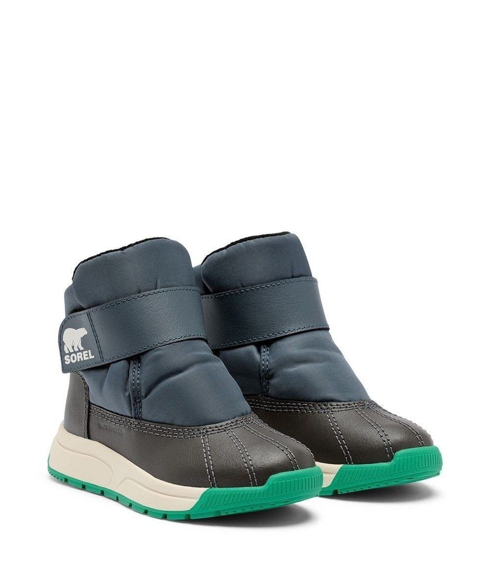 【ソレル/SOREL / KIDS】のSOREL/ 【KIDS】チルドレンズ ウィットニー3 ストラップ ミッドウォータープルーフ /ソレル インテリア・キッズ・メンズ・レディースファッション・服の通販 founy(ファニー) 　ファッション　Fashion　キッズファッション　Fashion for Kids　フィット　Fit, Slim Fit　ラップ　Wrap, Wrap Design　夏　Summer　S/S・春夏　SS, Spring/Summer, Warm Season　A/W・秋冬　Autumn/Winter　防寒　Cold Protection, Winter-Ready　Uniform Blue、 Jet|ID: prp329100004670392 ipo3291000000033766075