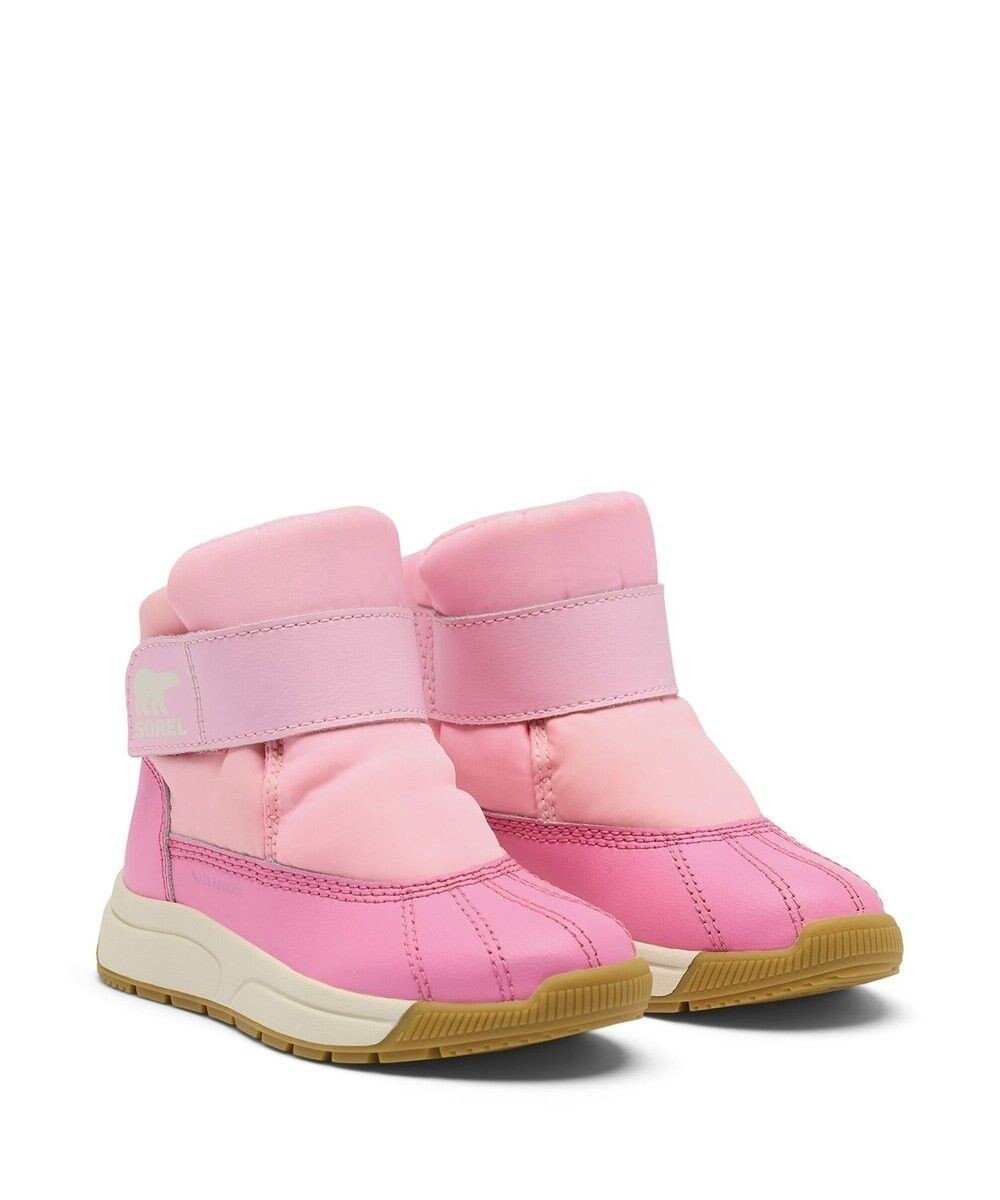 【ソレル/SOREL / KIDS】のSOREL/ 【KIDS】チルドレンズ ウィットニー3 ストラップ ミッドウォータープルーフ /ソレル インテリア・キッズ・メンズ・レディースファッション・服の通販 founy(ファニー) 　ファッション　Fashion　キッズファッション　Fashion for Kids　フィット　Fit, Slim Fit　ラップ　Wrap, Wrap Design　夏　Summer　S/S・春夏　SS, Spring/Summer, Warm Season　A/W・秋冬　Autumn/Winter　防寒　Cold Protection, Winter-Ready　Pink Flare、 Orchid|ID: prp329100004670392 ipo3291000000033766076