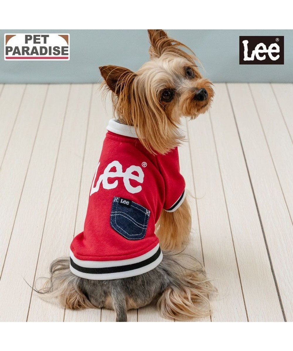 【ペットパラダイス/PET PARADISE / GOODS】のLee ジップUP トレーナー 《レッド》 小型犬 インテリア・キッズ・メンズ・レディースファッション・服の通販 founy(ファニー) 　ジップ　Zip, Zipper　ジップアップ　Zip-Up, Full Zip　トレーナー　Sweatshirt, Trainer　犬　Dog　秋　Autumn　A/W・秋冬　Autumn/Winter　ホーム・キャンプ・アウトドア・お取り寄せ　Home Living / Home & Lifestyle / Camping Gear / Outdoor Camping　ペットグッズ　Pet Supplies　レッド|ID: prp329100004670405 ipo3291000000034398042
