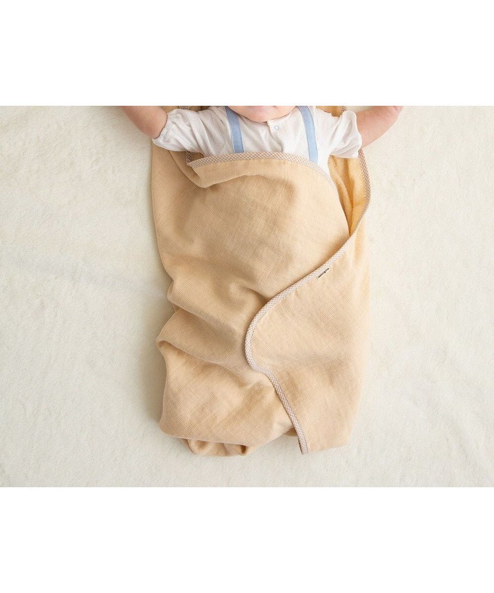 【ミキハウスホットビスケッツ/MIKI HOUSE HOT BISCUITS / KIDS】のベビーバスタオル インテリア・キッズ・メンズ・レディースファッション・服の通販 founy(ファニー) ファッション Fashion キッズファッション Fashion for Kids タオル Towel, Bath Towel ベビー Baby, Babywear ベージュ|ID: prp329100004670440 ipo3291000000034294896