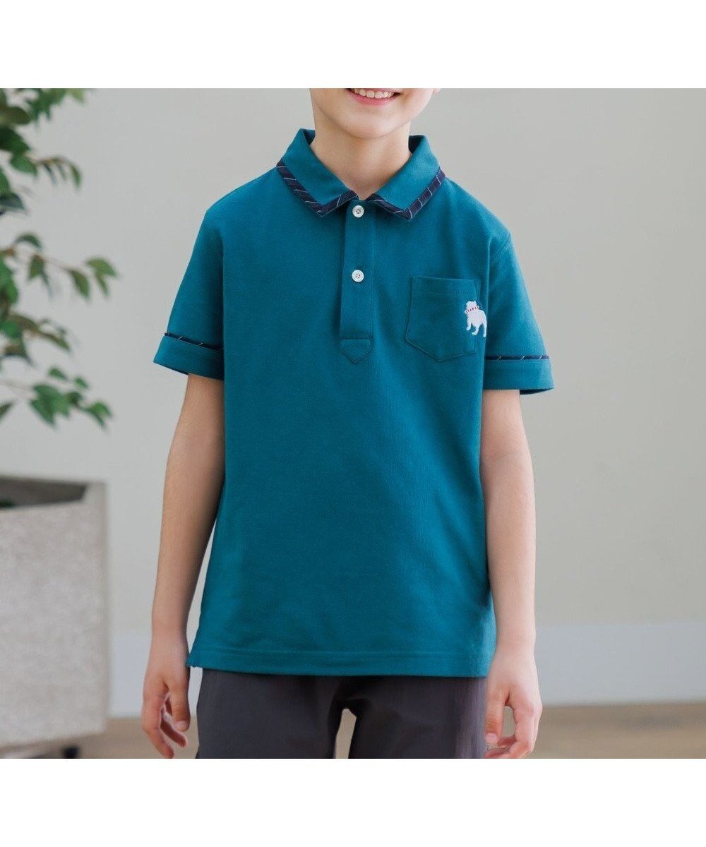 【ジェイ プレス/J.PRESS / KIDS】の【100-130cm】カノコ バックブル 半袖ポロシャツ インテリア・キッズ・メンズ・レディースファッション・服の通販 founy(ファニー) ファッション Fashion キッズファッション Fashion for Kids トップス・カットソー Cut & Sew Tops 春 Spring スマホ Smartphone, Mobile Device トレンド Trend, Trending Now 定番 Standard, Basic Item 人気 Popular, Best Seller ベーシック Basic, Essential ポロシャツ Polo Shirt, Collared Tee 半袖 Short Sleeve, Half Sleeve モチーフ Motif, Design Theme S/S・春夏 SS, Spring/Summer, Warm Season 夏 Summer エレガント 上品 Elegant セレモニー Ceremony 2025年 2025 2025春夏・S/S Spring/Summer 2025 SS25 グリーン系|ID: prp329100004670445 ipo3291000000033766265