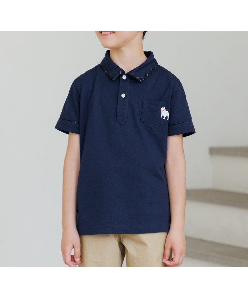 【ジェイ プレス/J.PRESS / KIDS】の【100-130cm】カノコ バックブル 半袖ポロシャツ インテリア・キッズ・メンズ・レディースファッション・服の通販 founy(ファニー) ファッション Fashion キッズファッション Fashion for Kids トップス・カットソー Cut & Sew Tops 春 Spring スマホ Smartphone, Mobile Device トレンド Trend, Trending Now 定番 Standard, Basic Item 人気 Popular, Best Seller ベーシック Basic, Essential ポロシャツ Polo Shirt, Collared Tee 半袖 Short Sleeve, Half Sleeve モチーフ Motif, Design Theme S/S・春夏 SS, Spring/Summer, Warm Season 夏 Summer エレガント 上品 Elegant セレモニー Ceremony 2025年 2025 2025春夏・S/S Spring/Summer 2025 SS25 ネイビー系|ID: prp329100004670445 ipo3291000000033766266