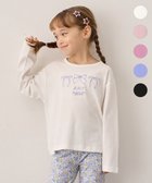 【エニィ/ANY / KIDS】の【Good Price】 ANY刺繍 長袖Tシャツ オフホワイト|ID: prp329100004670461 ipo3291000000034029329