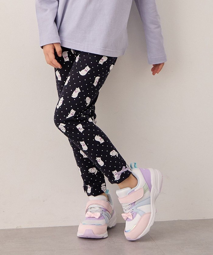 【エニィ/ANY / KIDS】の総柄プリント レギンス インテリア・キッズ・メンズ・レディースファッション・服の通販 founy(ファニー) https://founy.com/ ファッション Fashion キッズファッション Fashion for Kids アニマル Animal Print ストレッチ Stretch, Stretchy Fabric スマホ Smartphone, Mobile Device トレンド Trend, Trending Now 人気 Popular, Best Seller プリント Print, Printed Pattern ポケット Pocket, Pocket Detail モチーフ Motif, Design Theme リボン Ribbon, Bow レギンス Leggings, Stretch Pants ロング Long, Long-Length ワンポイント One Point, Statement Accent プチプライス・低価格 Affordable / Budget Price |ID: prp329100004670466 ipo3291000000033766327