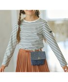 【組曲 / KIDS/KUMIKYOKU】の【110-140cm】長袖ボーダー Tシャツ ネイビー×オフホワイト|ID: prp329100004670469 ipo3291000000033766338