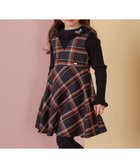 【エニィ/ANY / KIDS】のチェック柄 ジャンパースカート オレンジ系チェック|ID: prp329100004670471 ipo3291000000034337366