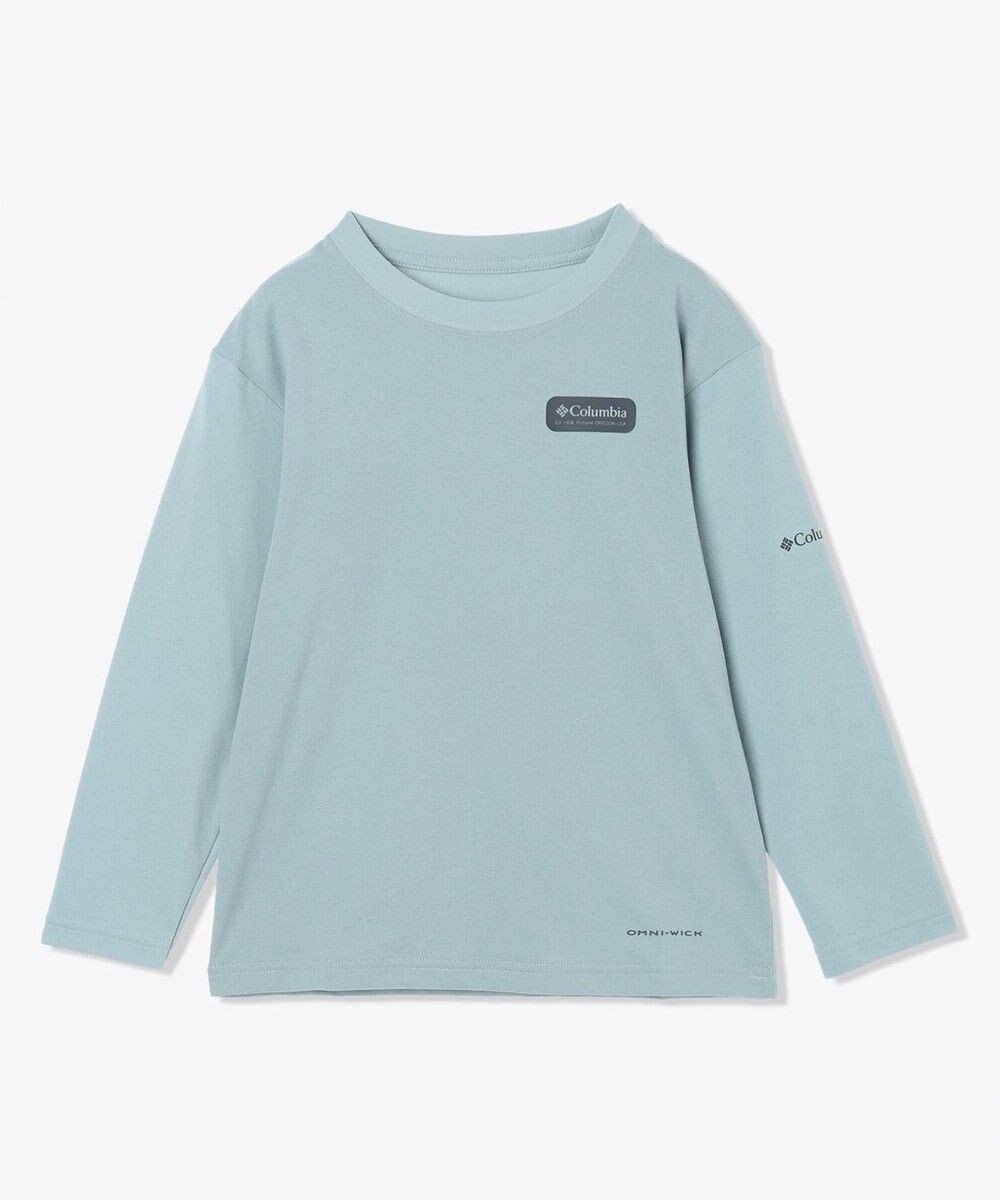 【コロンビア/Columbia / KIDS】のColumbia/ 【KIDS】ユースライトキャニオングラフィックロングスリーブTシャツ /コロンビア インテリア・キッズ・メンズ・レディースファッション・服の通販 founy(ファニー) 　ファッション　Fashion　キッズファッション　Fashion for Kids　トップス・カットソー　Cut & Sew Tops　アウトドア　Outdoor Clothing　カットソー　Cut and Sewn Top　シンプル　Simple, Minimal　ストレッチ　Stretch, Stretchy Fabric　ロング　Long, Long-Length　ワンポイント　One Point, Statement Accent　夏　Summer　S/S・春夏　SS, Spring/Summer, Warm Season　A/W・秋冬　Autumn/Winter　Crushed Blue|ID: prp329100004670483 ipo3291000000035031692