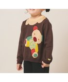 【アミアミ/AmiAmi / KIDS】の【洗濯機可/UNISEX】カラフルくまプルオーバー 85cm～130cm ブラウン|ID: prp329100004670487 ipo3291000000033870298