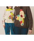 【アミアミ/AmiAmi / KIDS】の【洗濯機可/UNISEX】カラフルくまプルオーバーFree Size ブラウン|ID: prp329100004670489 ipo3291000000033766400