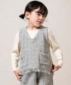 【アミアミ/AmiAmi / KIDS】の【洗濯機可/UNISEX】リブニットカットソー145cm オフホワイト|ID: prp329100004670496 ipo3291000000033870312