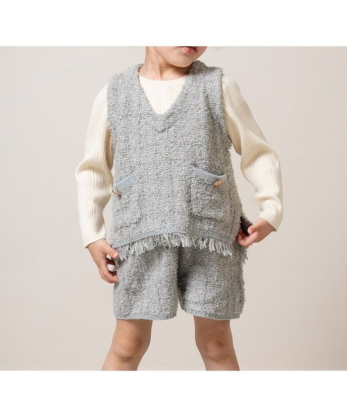 【アミアミ/AmiAmi / KIDS】の【洗濯機可/UNISEX】リブニットカットソーFree Size インテリア・キッズ・メンズ・レディースファッション・服の通販 founy(ファニー) https://founy.com/ ファッション Fashion キッズファッション Fashion for Kids トップス・カットソー Cut & Sew Tops ユニセックス Unisex, Genderless インナー Innerwear シンプル Simple, Minimal セーター Sweater, Knitwear フィット Fit, Slim Fit リブニット Rib Knit, Ribbed Knit 夏 Summer S/S・春夏 SS, Spring/Summer, Warm Season 楽ちん Easy Fit, Comfortable 洗える Machine Washable A/W・秋冬 Autumn/Winter |ID: prp329100004670497 ipo3291000000033870315