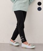 【エニィ/ANY / KIDS】の裾リボン 無地レギンス ブラック|ID: prp329100004670499 ipo3291000000034328481